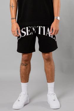 Blank Essentials Black Cotton Blend 'Vault' Shorts Image 2