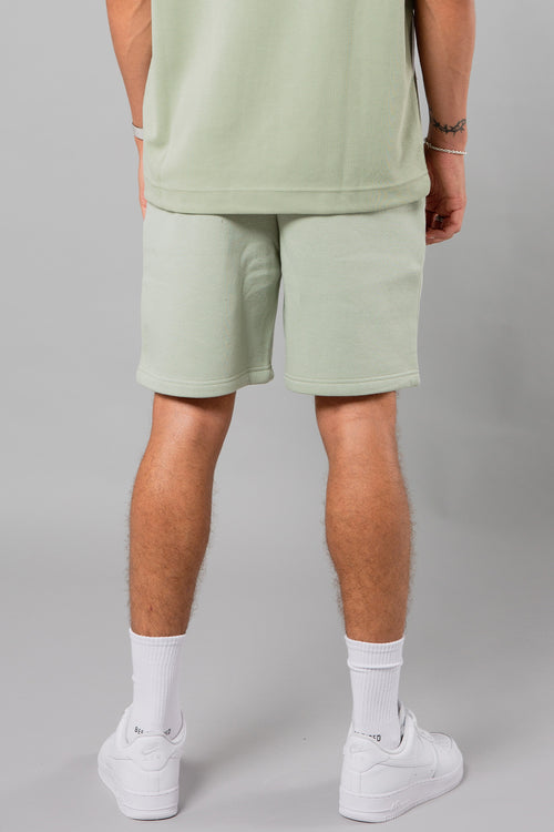 Blank Essentials Sage Cotton Blend 'Vault' Shorts Image 3