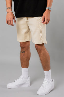 Blank Essentials Summer Sand Cotton Blend 'Etched' Embossed Shorts Image 2