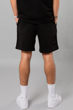 Blank Essentials Black Cotton Blend Shorts with Pocket Image 3