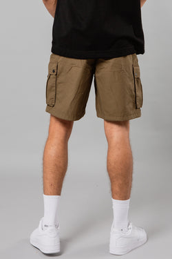 Blank Essentials Khaki Ripstop Cargo Shorts Image 3