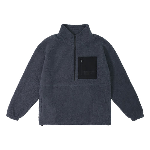 Borg Quarter Zip Sweatshirt